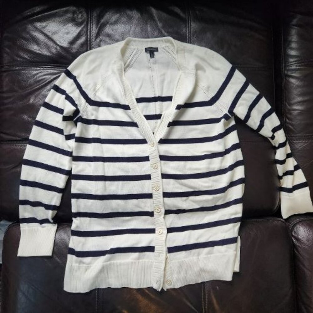 Talbots button down sweater